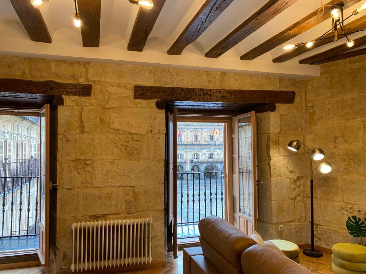 Apartamento Plaza Mayor Salamanca Con 2 Balcones A La Misma Plaza Mayor ภายนอก รูปภาพ