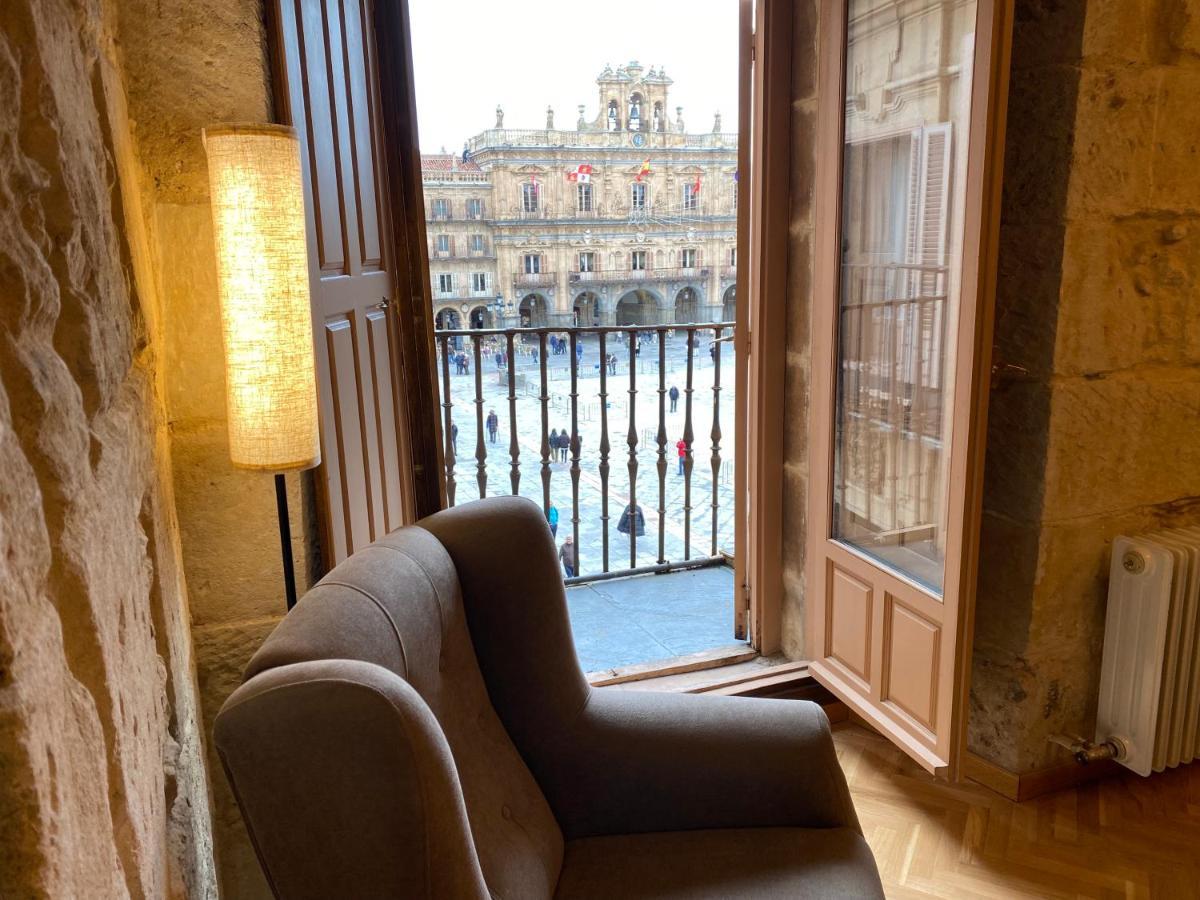 Apartamento Plaza Mayor Salamanca Con 2 Balcones A La Misma Plaza Mayor ภายนอก รูปภาพ